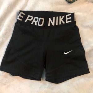 Black Nike Pro Spandex